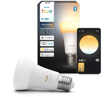 Philips Hue White Ambiance A60 - E27 slimme lamp - 810 lumen (1-pack)