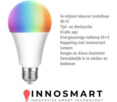Innosmart Innosmart E27 smart/slimme lamp