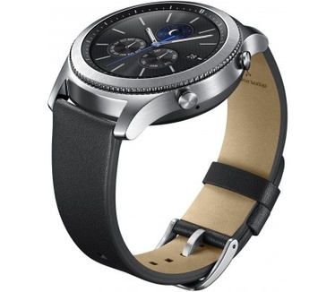 Samsung Gear S3 Classic / S3 Frontier Lederen-Armband - Zwart