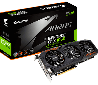 Gigabyte Aorus GeForce GTX 1060 6G 9Gbps