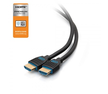 CablesToGo 1,80 mPerformance-serie premium hogesnelheid HDMI®-kabel - 4K 60Hz In de wand, CMG (FT4) gecertificeerd
