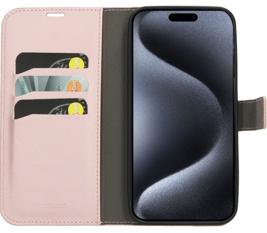 Mobiparts Classic Wallet Case Apple iPhone 15 Pro Max Pink
