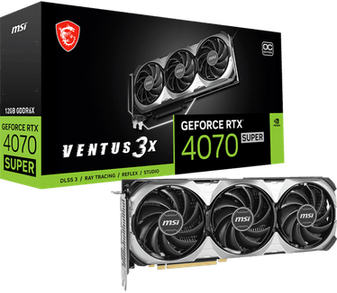 MSI GeForce RTX 4070 SUPER 12G VENTUS 3X OC