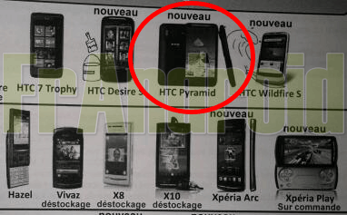 HTC Pyramid bij SFR