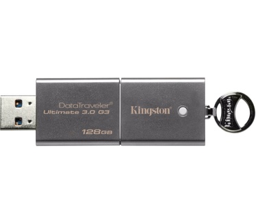 Kingston DataTraveler Ultimate 3.0 G3 128GB Grijs