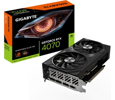 Gigabyte GeForce RTX 4070 WINDFORCE 2X OC 12G