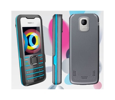 Nokia Supernova 7210 Blauw, Roze