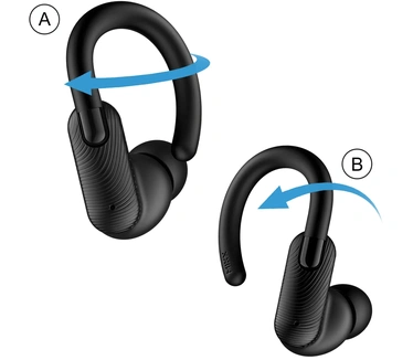 Mixx Audio MIXX StreamBuds Sports Charge 2 TWS Earphones - Black