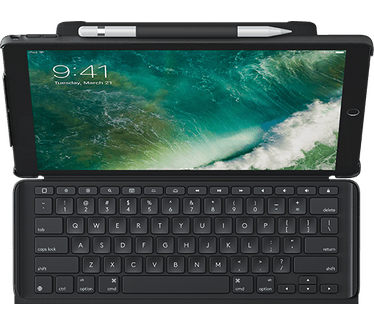 Logitech Slim Combo Ipad Pro 12.9 Case met afneembaar verlicht toetsenbord & connector (2017)