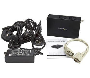 Startech.com 10 gigabit Ethernet koper naar fiber media converter Open SFP+ beheerd