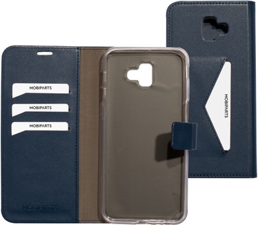 Mobiparts Classic Wallet Case Samsung Galaxy J6 Plus (2018) Blue
