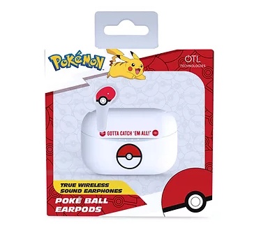 OTL Technologies Pokémon Poké ball TWS Earpods (Wit)