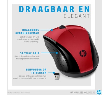 HP 220 Rood