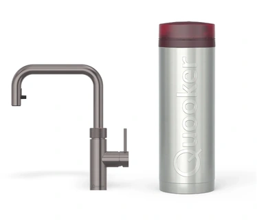 Quooker Flex Square Gunmetal incl. PRO3 reservoir