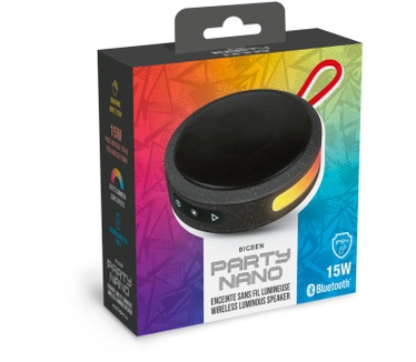Big Ben Wireless Luminous Speaker Zwart