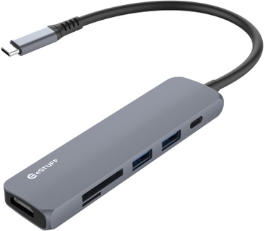 eStuff USB-C HDMI Hub Grey