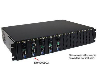 Startech.com Glasvezel Converter Gigabit 1000Mbit MM Glasvezel LC 550m