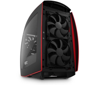 NZXT Manta - Matte Black/Red