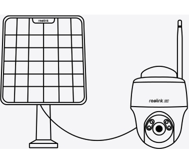 Reolink Reolink Go-serie G430 - 4 MP buitenbatterijcamera, 4G LTE-netwerk, detectie van personen/voertuigen/dieren, 355° pan en 140° kantelen