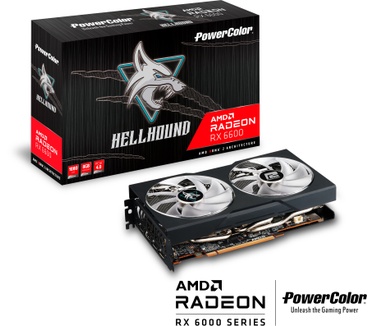 Powercolor Hellhound AMD Radeon RX 6600 8GB GDDR6