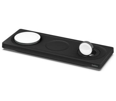 Belkin 3-in-1 draadloos laadstation met MagSafe Zwart