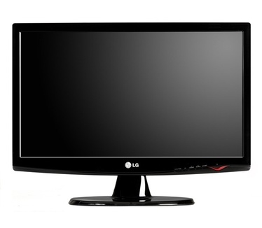 LG W2043S Zwart