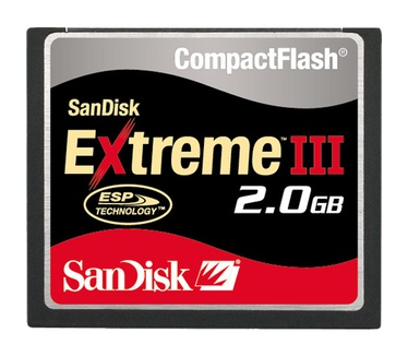 Sandisk Extreme III CompactFlash 2GB 133x