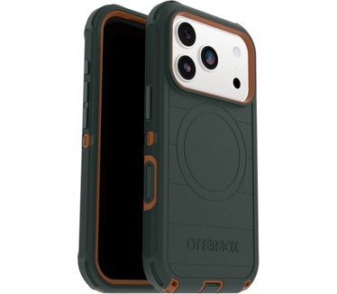 Otterbox Defender Pro MagSafe Camera Control Apple iPhone 17 Pro Coopersmith - green