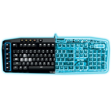 Logitech G710+ Blue Mechanical Gaming Keyboard qwerty
