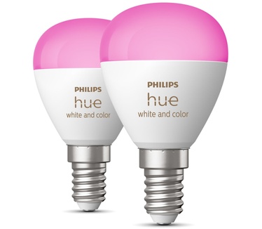 Philips Hue White E14 Kogellamp (met bluetooth) Duopack
