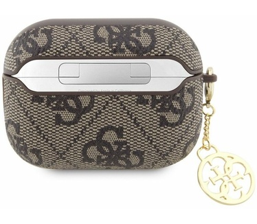 Guess 4G PU Leather Case - Apple Airpods Pro 2 (2e gen) - Bruin