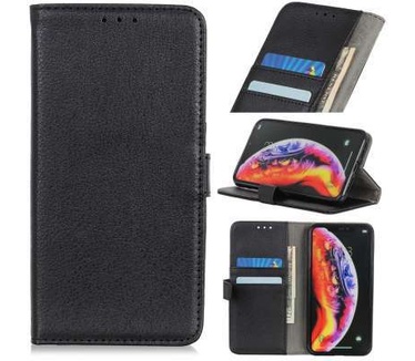 qMust OnePlus 7 Pro Wallet Hoesje Zwart
