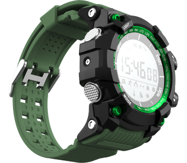 No.1 F2 Smarwatch band Zwart (Groen)