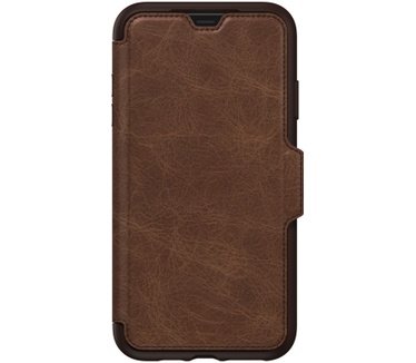 Otterbox Strada Premium Leather Folio Case (iPhone XS Max) Bruin