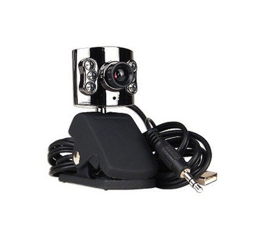 Sabrent  6-LEDfrared Night-Vision 1.3 MP Webcam with Audio
