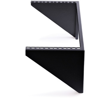 Startech.com 4U 19" Wandmonteerbare Verticale Rack Beugel, Switch/Patch Panel Rack Bracket voor Data/AV/IT/Computer, Verticale Muurbeugel, 3U Rack voor Cabinet en Server Ruimte, 81,6kg Draagvermogen