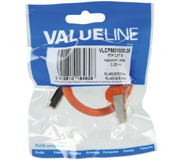 ValueLine 0.25m Cat6 FTP