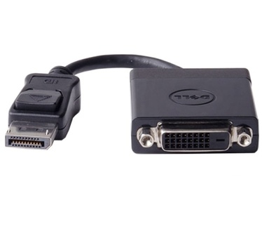 Dell DisplayPort/DVI Grijs, Zwart