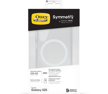 Otterbox Symmetry Series Clear + Premium Glass