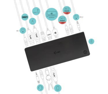 i-tec C31DUALKVMDOCKPDIT