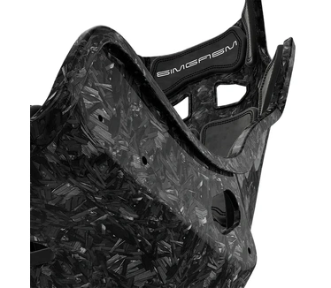 SIMGASM SIMGASM Atlas Gran Turismo - Carbon-look, zwarte kussens