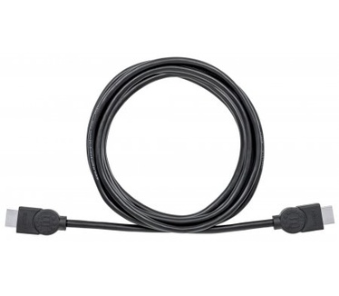 Manhattan HDMI kabel 4K@30Hz, 2 m, geschikt voor alle 1080p-resoluties en de meeste 4K-resoluties (controleer de 4K-specificaties van uw systeem om er zeker van te zijn), mannelijk naar mannelijk, zwart, levenslange garantie, equivalent HDMM2M