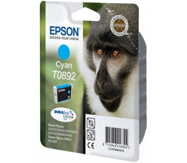 Epson inktpatroon Cyan T0892 DURABrite Ultra Ink