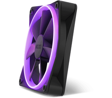 NZXT F120 RGB Duo, Single pack, Zwart, 120mm