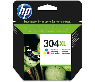 HP 304XL originele drie-kleuren inktcartridge