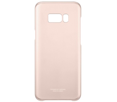 Samsung Galaxy S8 Plus Clear Cover  Roze