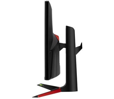 LG UltraGear 34GN73A Rood, Zwart