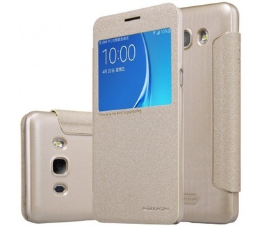 Nillkin Leather Case Samsung Galaxy J5 (2016) - Sparkle Series - Gold