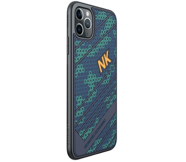 Nillkin Striker Hard Case - Apple iPhone 11 Pro (5.8") - Blauw Blauw