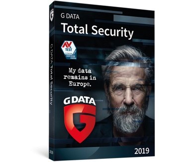 G Data GDATA TOTAL SECURITY 2019 - 1 PC 1 Jahr BOX